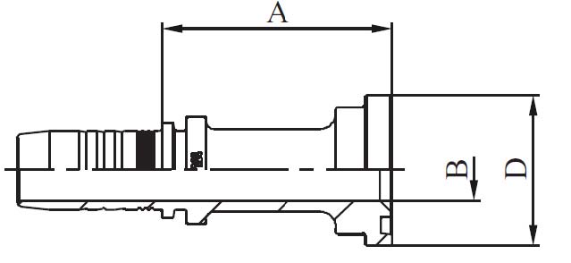 BRIDA ISO/SAE  3.000 LIBRAS M23311